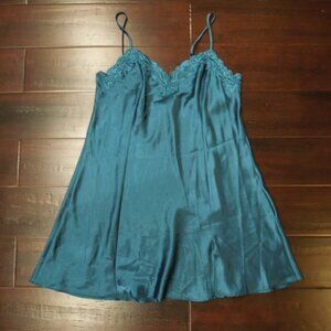 Victoria's Secret Vintage Large Teal Night Gown